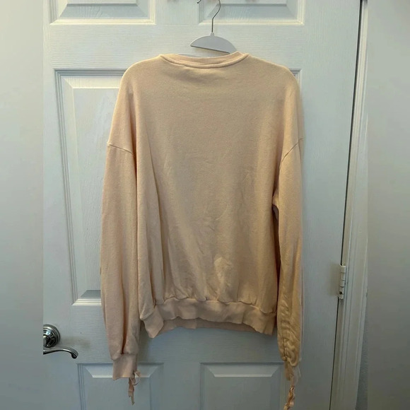 NWT Adriano Goldschmied AG Karis Sweatshirt in Sweet Dawn - Picture 6 of 10
